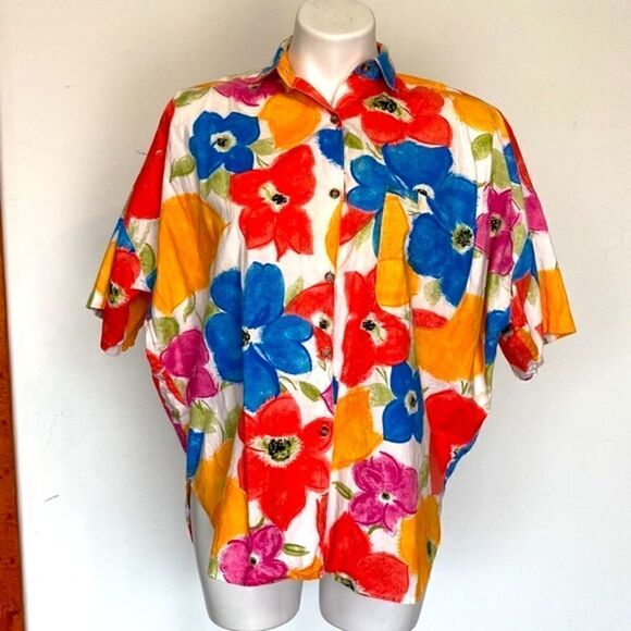 At last floral vintage shirt - Picture 10 of 15